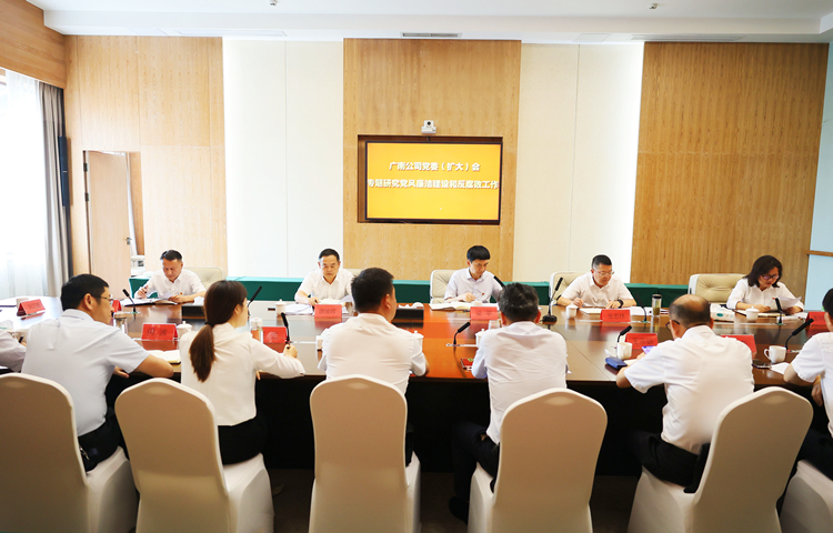 广南ag手机官方官网召开党委（扩大）会专题研究党风廉洁建设和反腐败工作.JPG