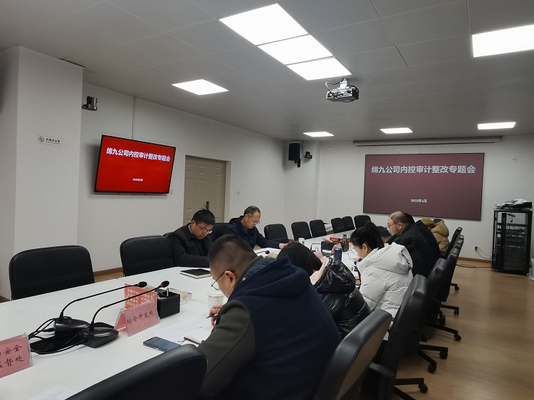 绵九ag手机官方官网内控审计整改专题会-1.jpg