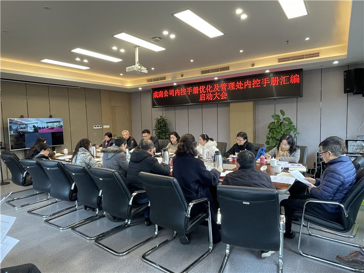 no64-成南ag手机官方官网召开内控手册优化及管理处内控手册汇编启动大会（雷蕾）.JPG