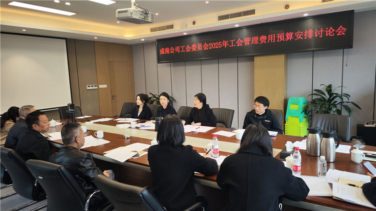 成南ag手机官方官网工会委员会组织召开2025年工会管理费用预算安排讨论会.jpg