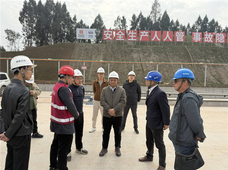 成南ag手机官方官网党委副书记、总经理万忠金督导遂渝扩容项目复工复产工作.jpg