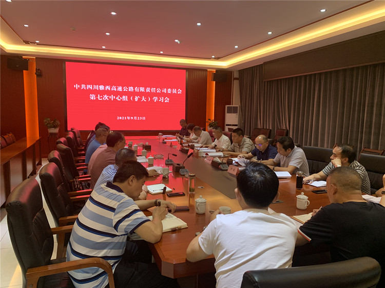 雅西ag手机官方官网党委中心组集中学习总书记“七一”重要讲话精神观看聆听专家专题宣讲视频1_副本.jpg
